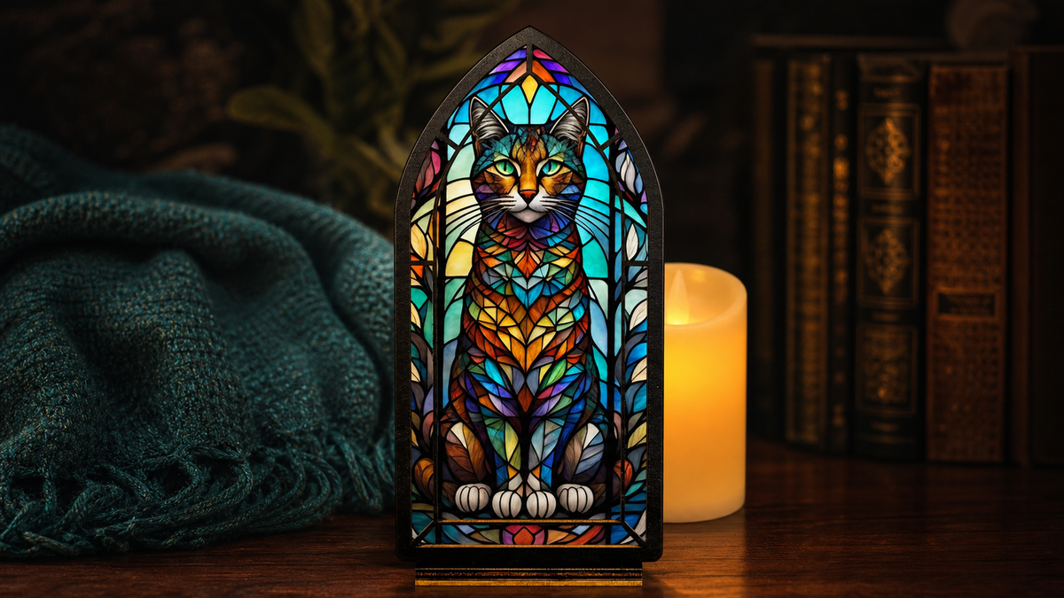 Jewel Cat — Candlelight Window