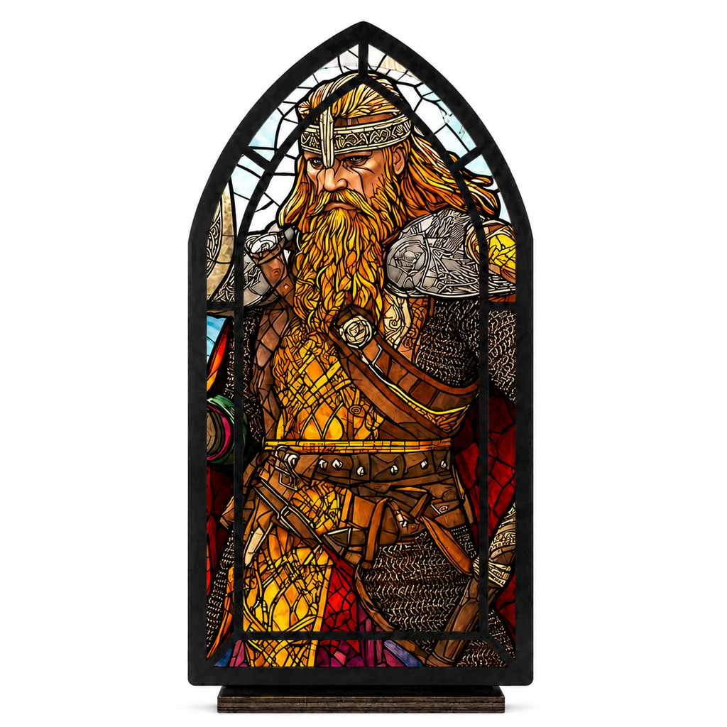 Nordic Sentinel — Candlelight Window