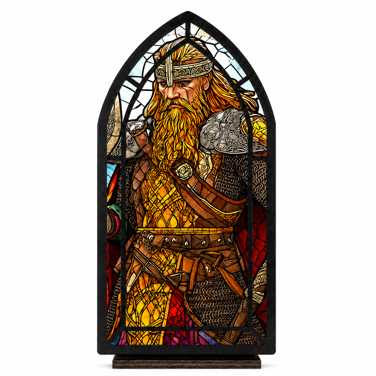 Nordic Sentinel — Candlelight Window