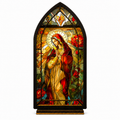 Our Lady of Roses — Candlelight Window