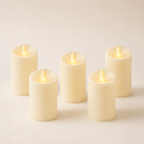 Warm Flicker LED Candle - Lumenvale Add-On