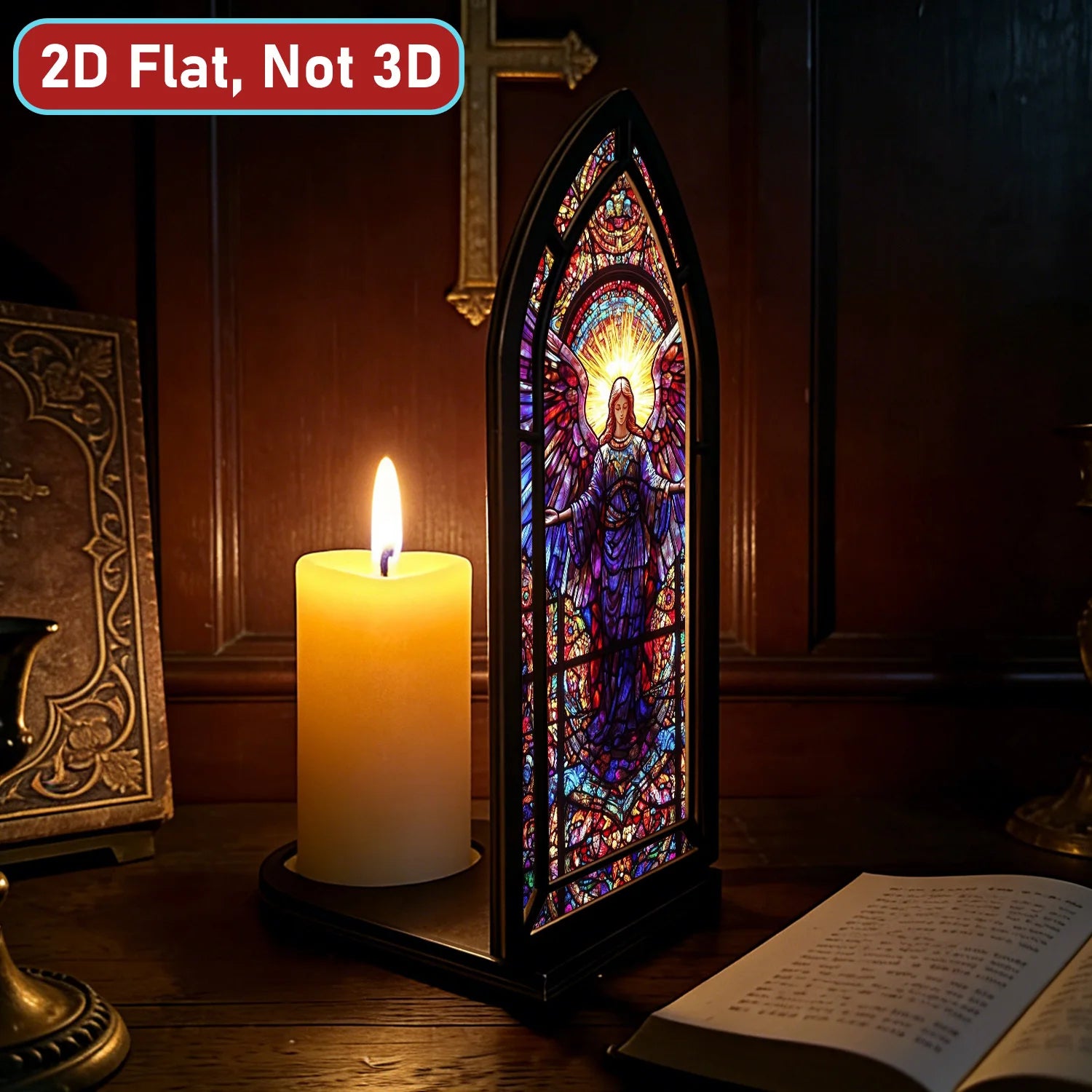 Celestial Guardian — Candlelight Window