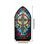 Rose Cross — Candlelight Window