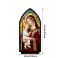Jeweled Madonna & Child — Candlelight Window