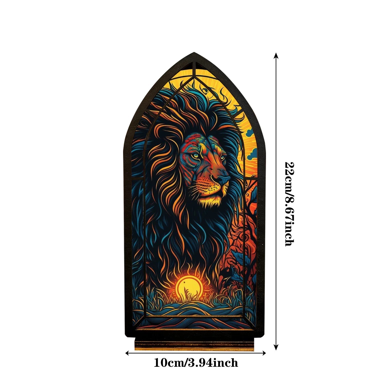 Sunkeeper Lion — Candlelight Window