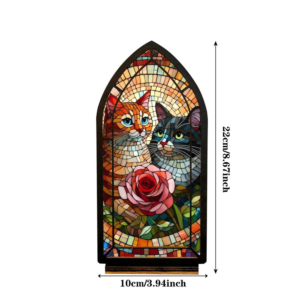 Rosebound Cats — Candlelight Window