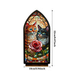 Rosebound Cats — Candlelight Window