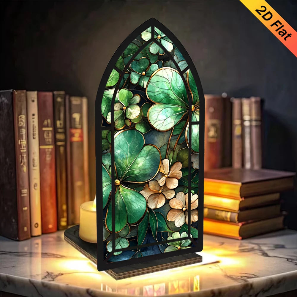 Lucky Clover — Candlelight Window