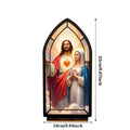 Sacred Hearts of Jesus & Mary — Candlelight Window