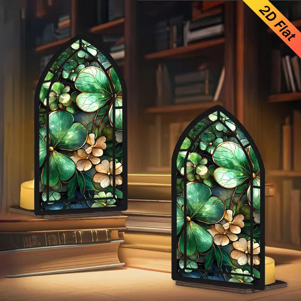 Lucky Clover — Candlelight Window