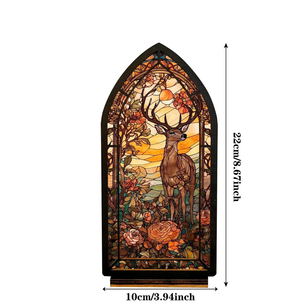 Autumn Stag — Candlelight Window