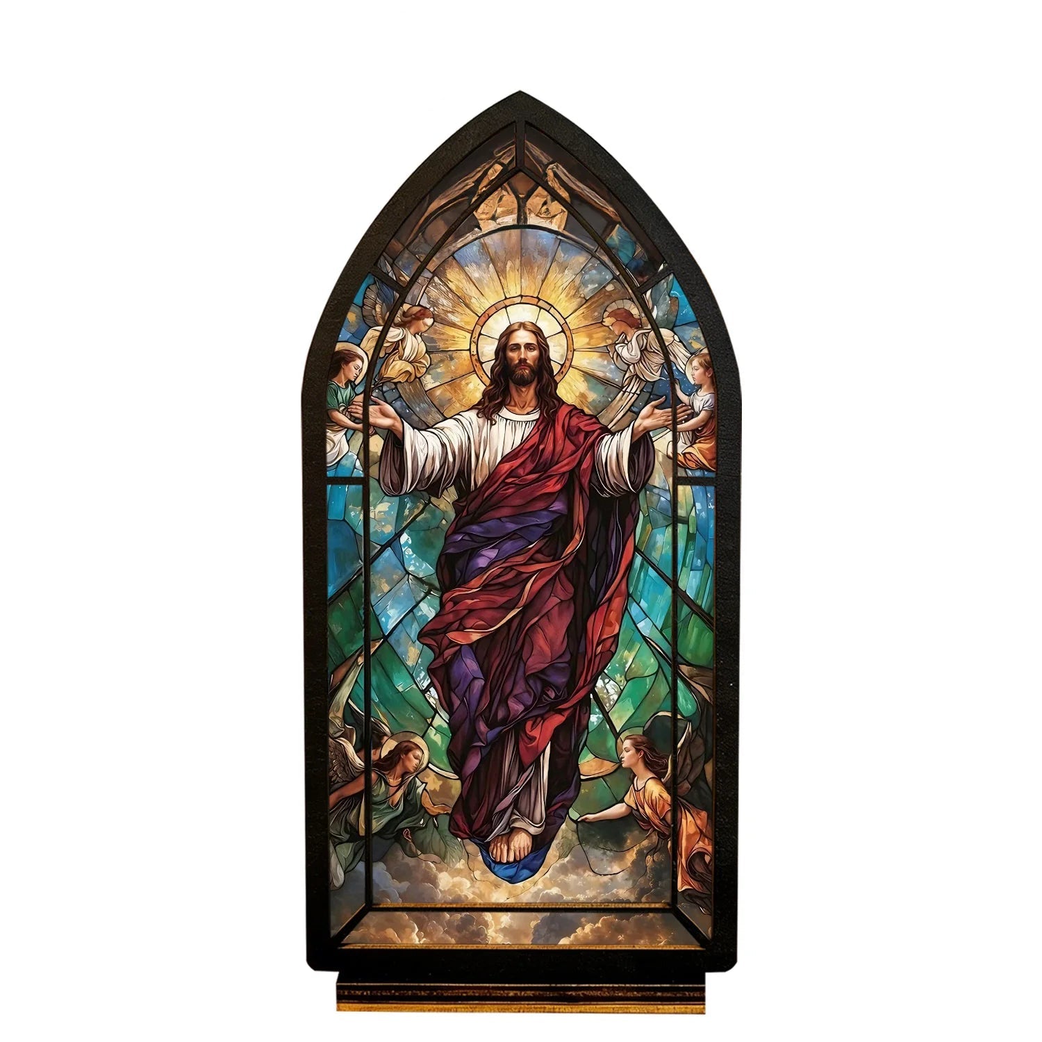 Risen Christ — Candlelight Window