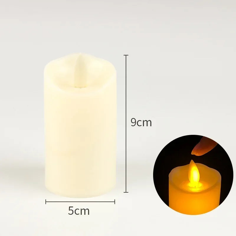 Warm Flicker LED Candle - Lumenvale Add-On