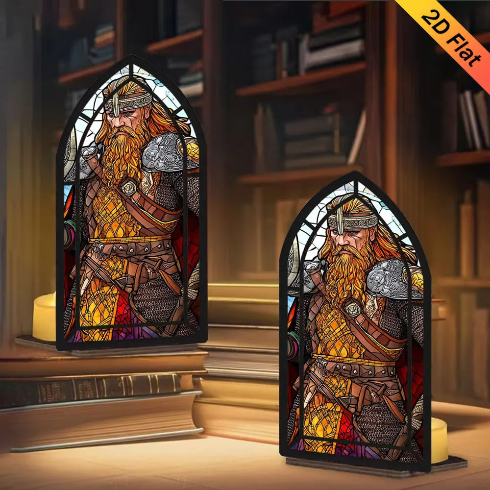 Nordic Sentinel — Candlelight Window