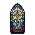 Rose Cross — Candlelight Window