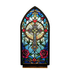 Rose Cross — Candlelight Window