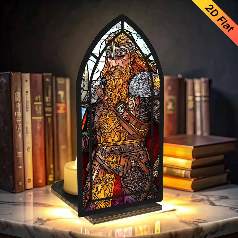 Nordic Sentinel — Candlelight Window