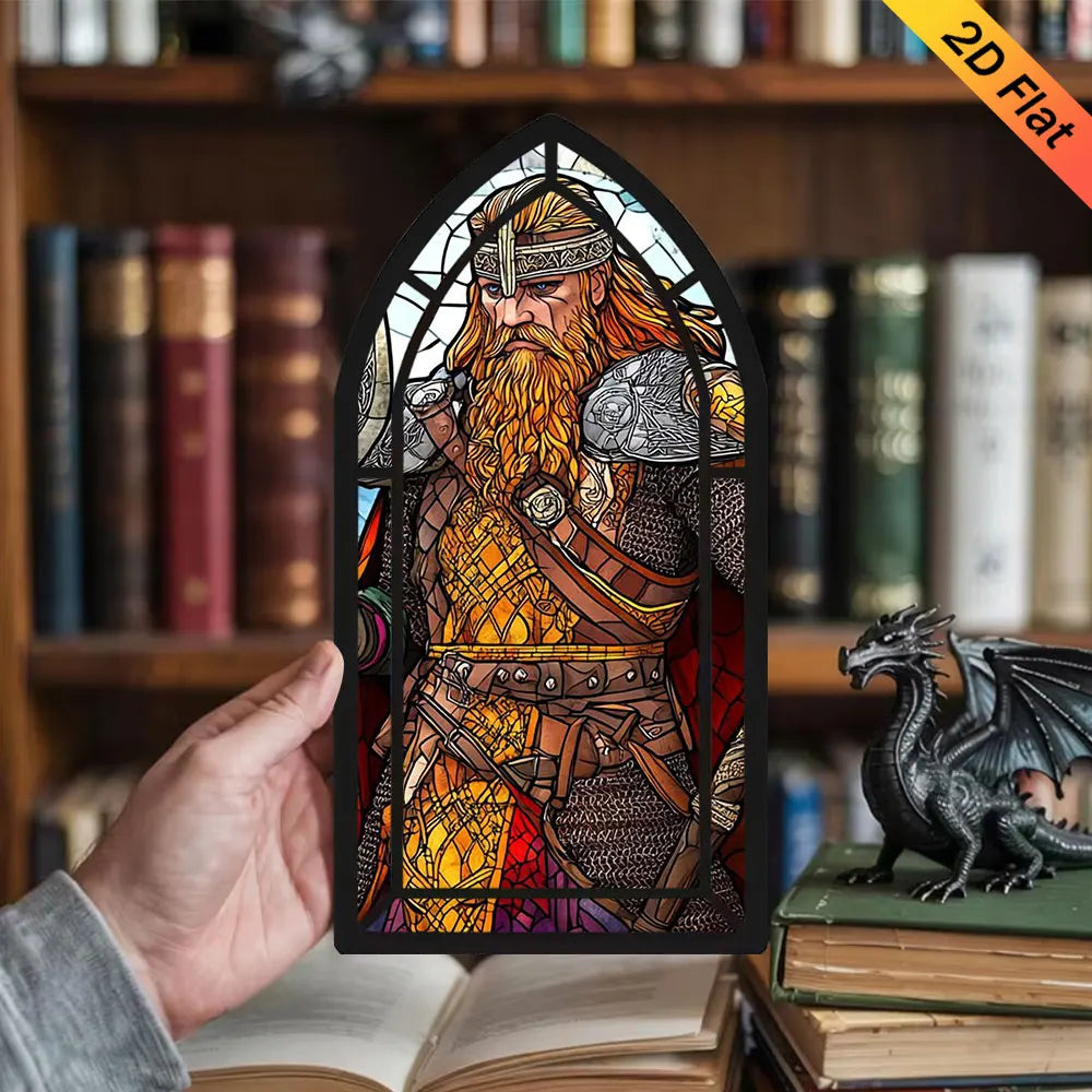 Nordic Sentinel — Candlelight Window