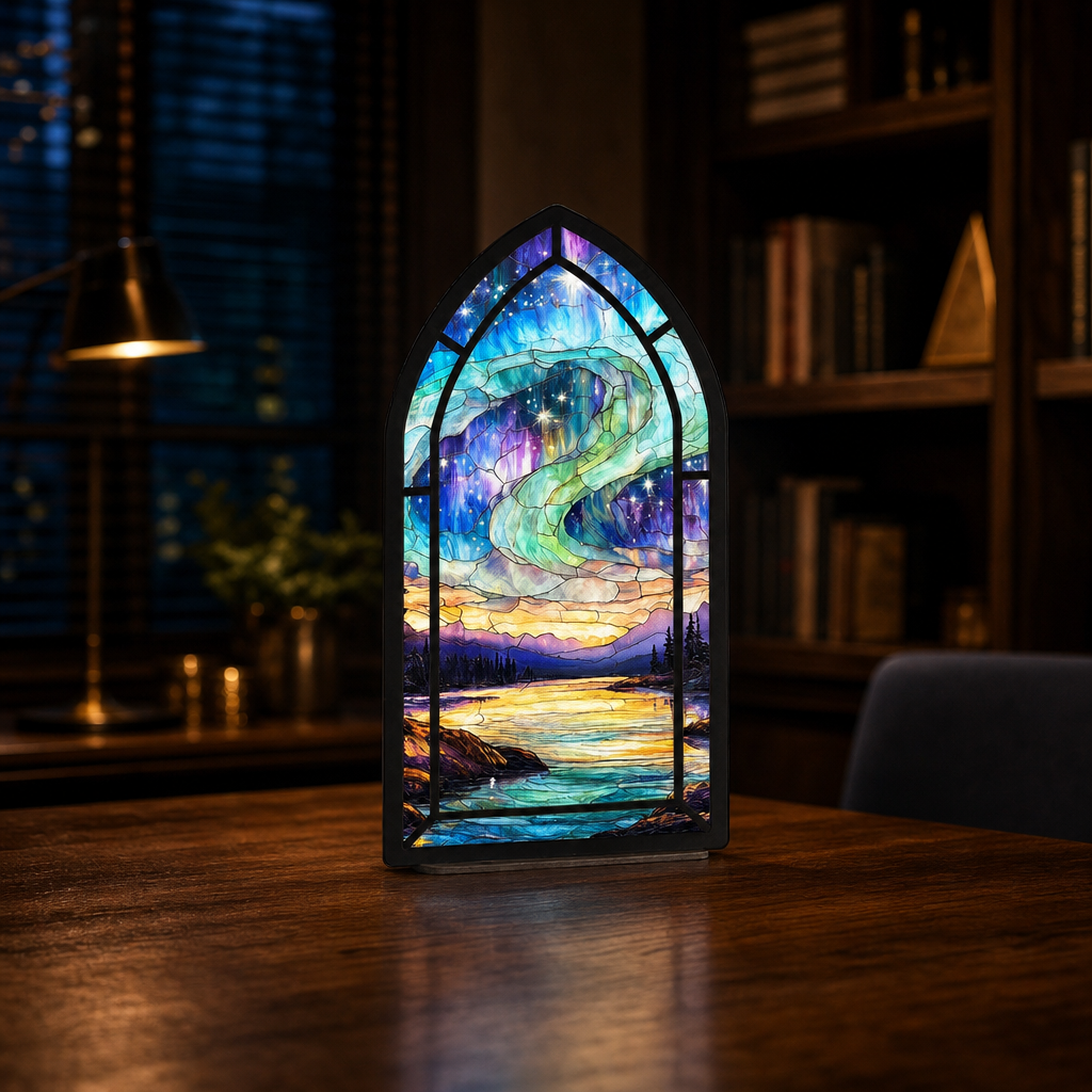 Aurora Passage — Lumenvale hero lit