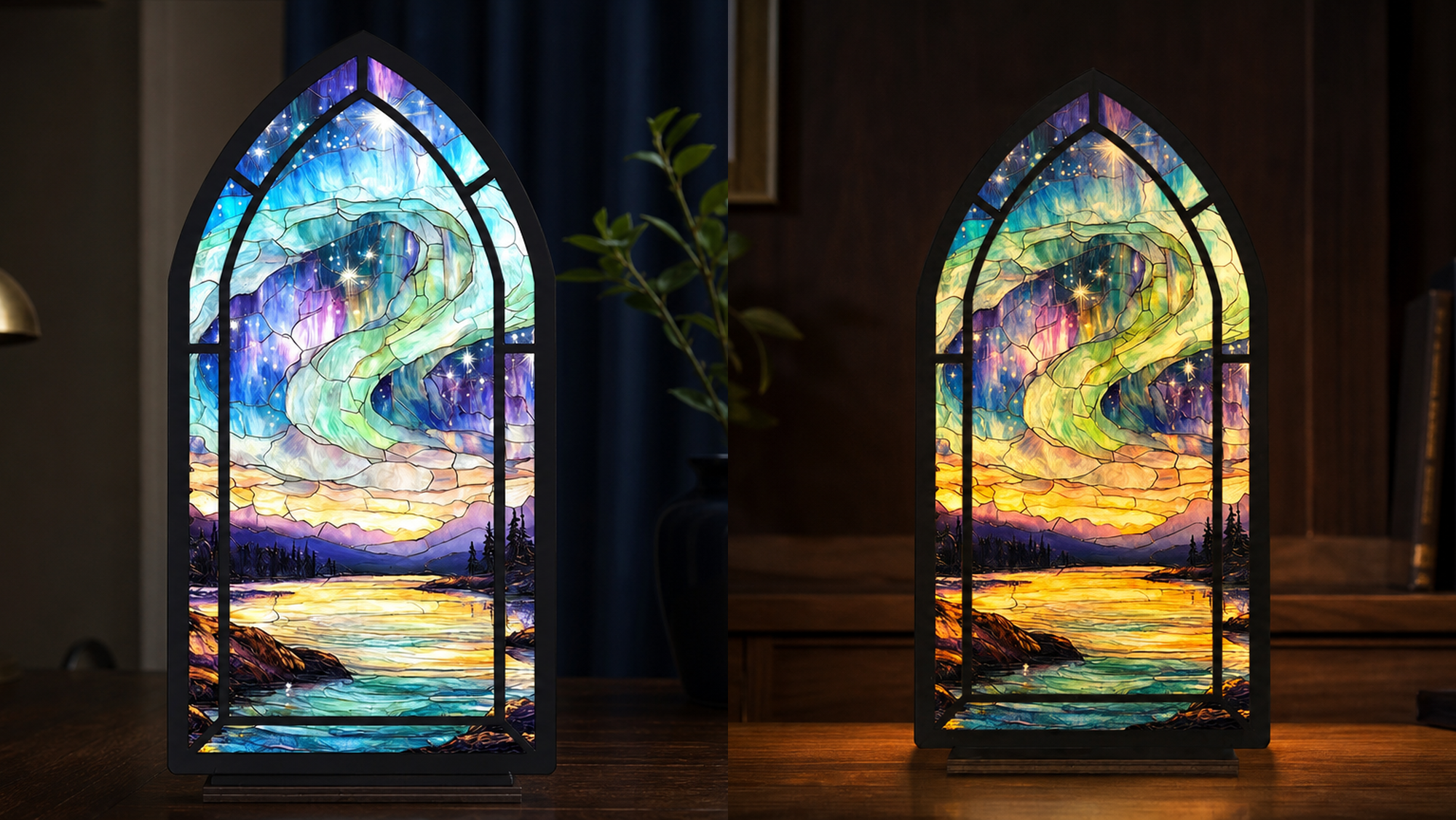 Aurora Passage — Candlelight Window