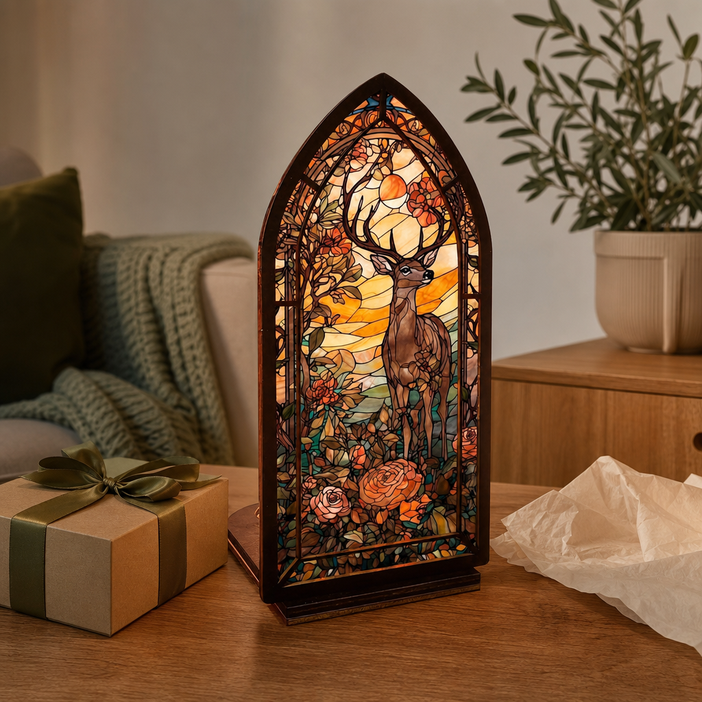 Autumn Stag — Lumenvale gift still life