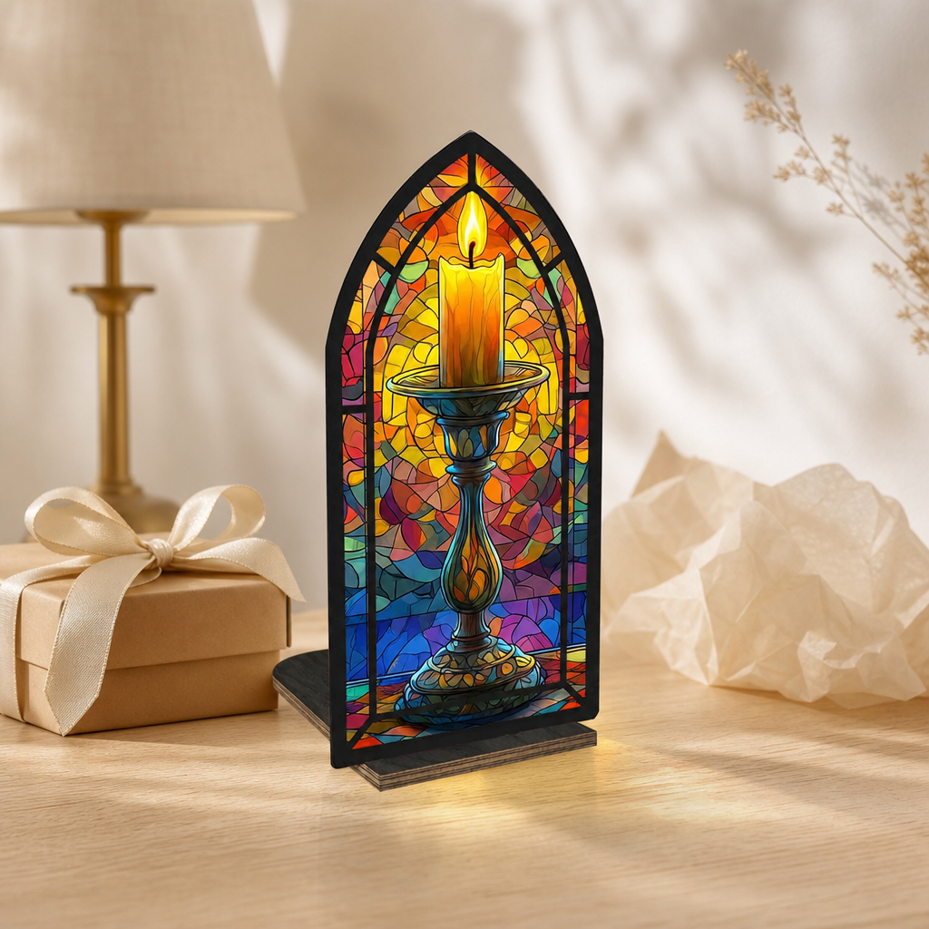 Candle of Hope — Lumenvale gift still life