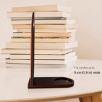 Candlelight Window side profile — fits candles up to 5 cm wide