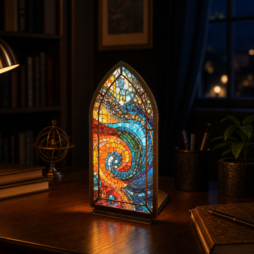 Cosmic Tides — Lumenvale night atmosphere