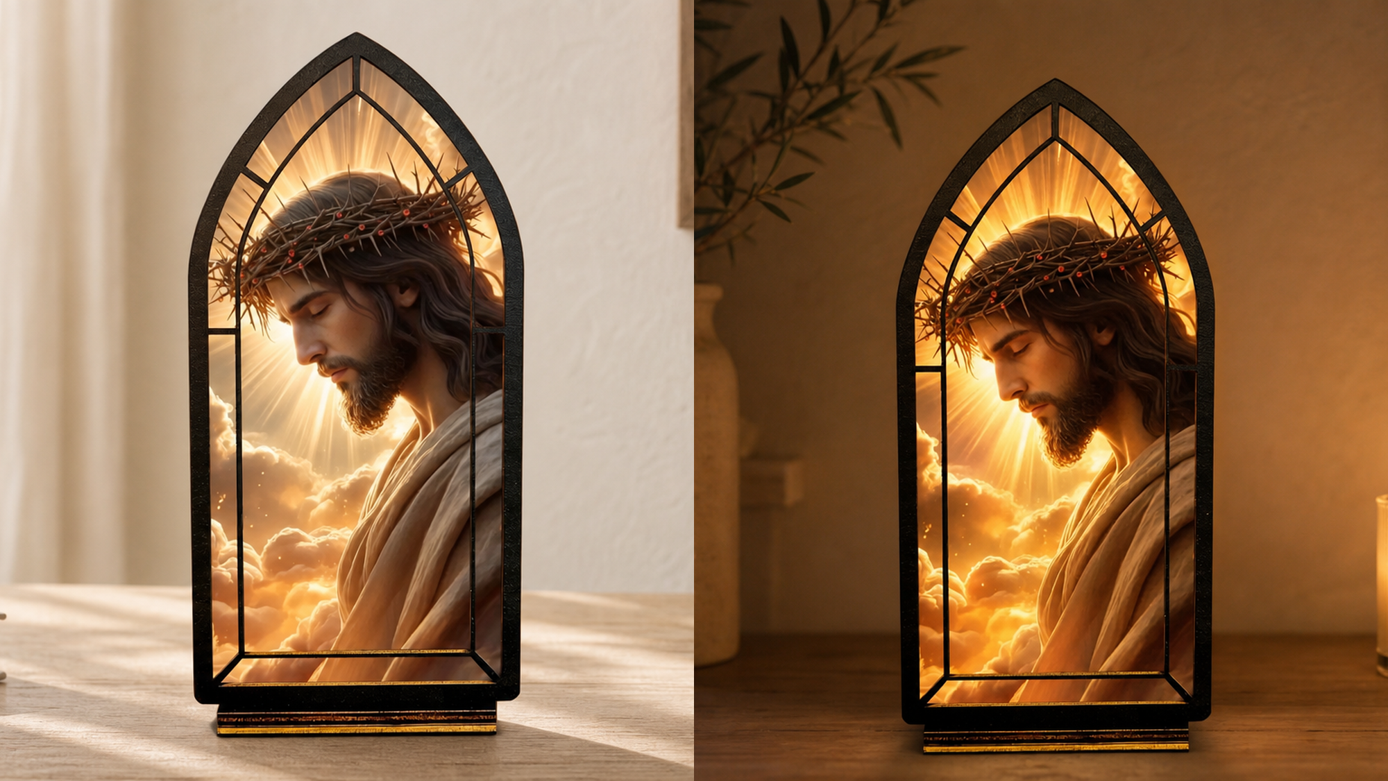 Crown of Thorns — Candlelight Window