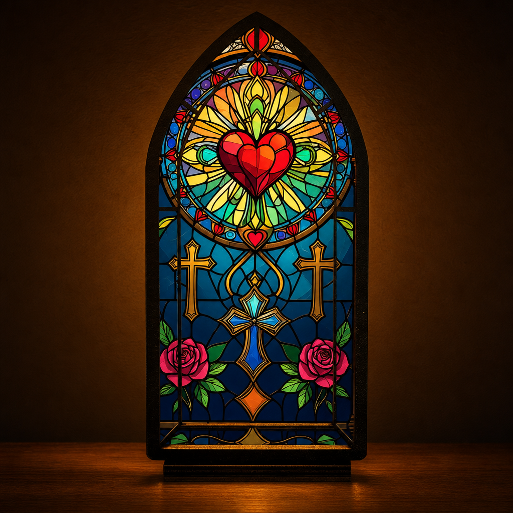 Faithful Heart — Lumenvale close frontal artwork view
