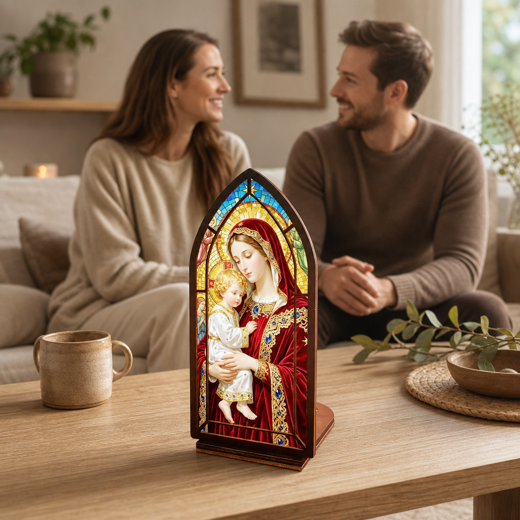 Jeweled Madonna & Child — Lumenvale human gift