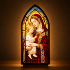 Jeweled Madonna & Child — Lumenvale close frontal artwork view