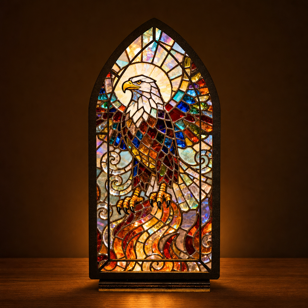 Liberty Flame — Lumenvale close frontal artwork view