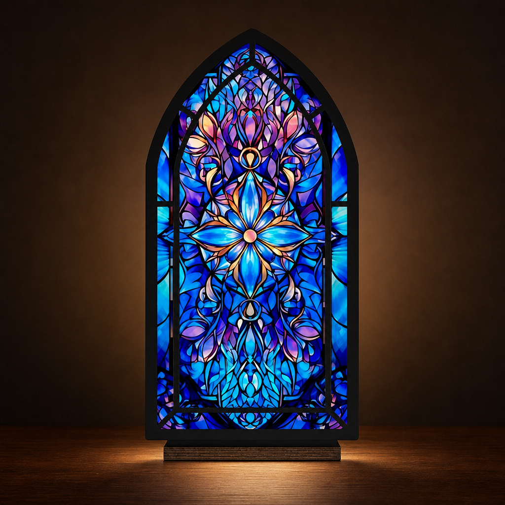 Midnight Bloom — Lumenvale close frontal artwork view