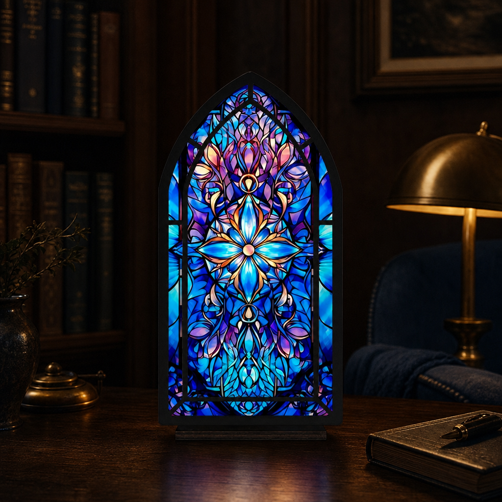 Midnight Bloom — Candlelight Window