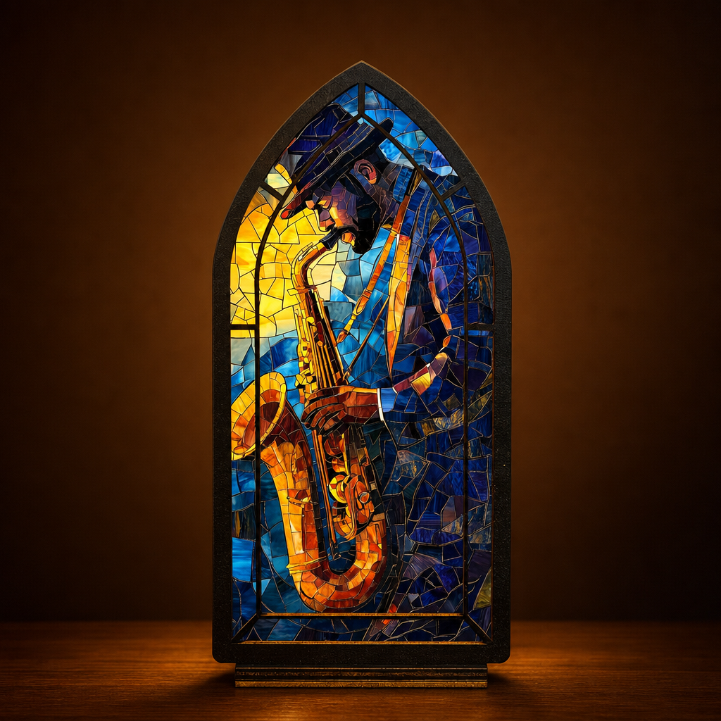 Midnight Serenade — Lumenvale close frontal artwork view