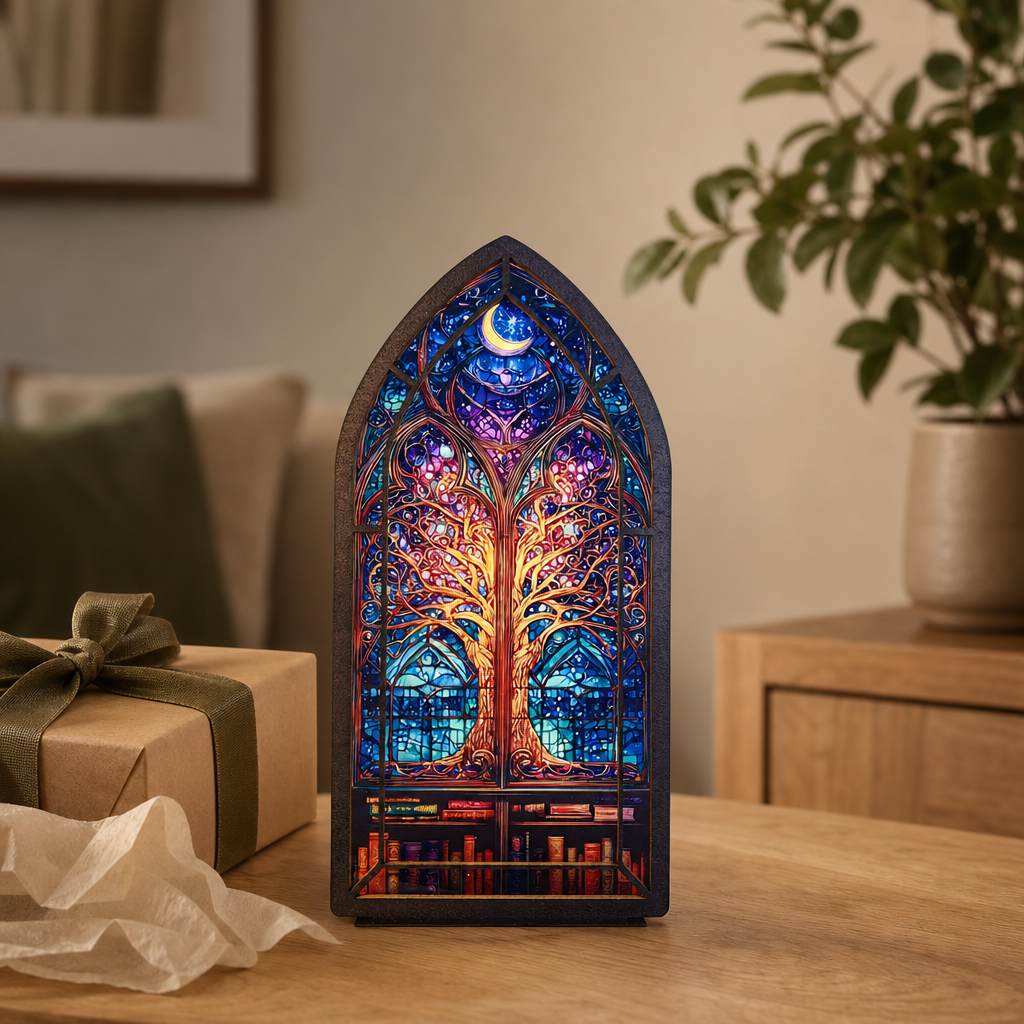 Moonroot Tree — Lumenvale gift still life