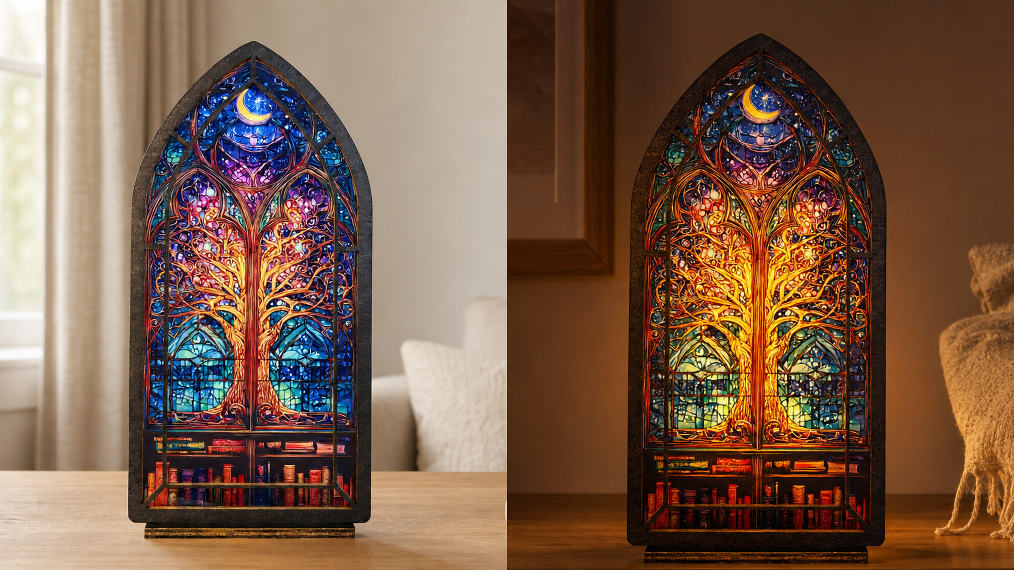 Moonroot Tree — Candlelight Window