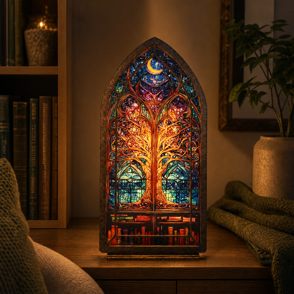 Moonroot Tree — Candlelight Window