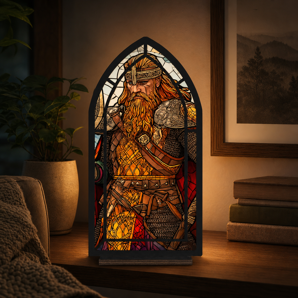 Nordic Sentinel — Candlelight Window