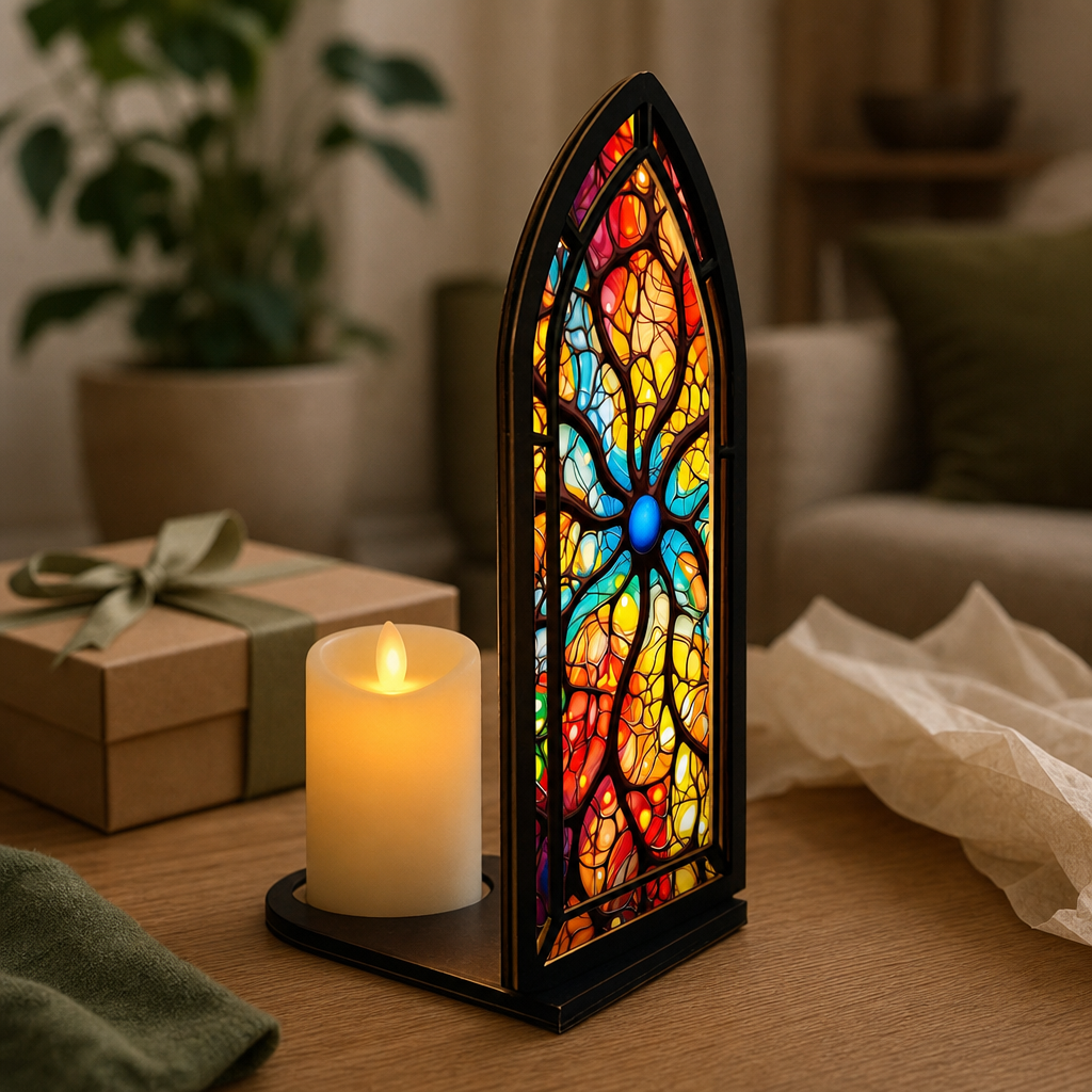 Prismatic Tree — Lumenvale gift still life