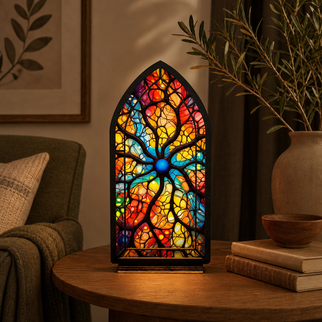 Prismatic Tree — Candlelight Window
