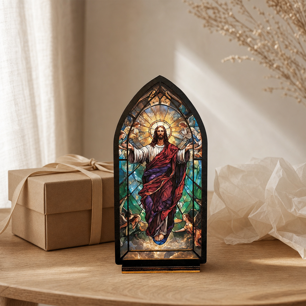 Risen Christ — Lumenvale gift still life
