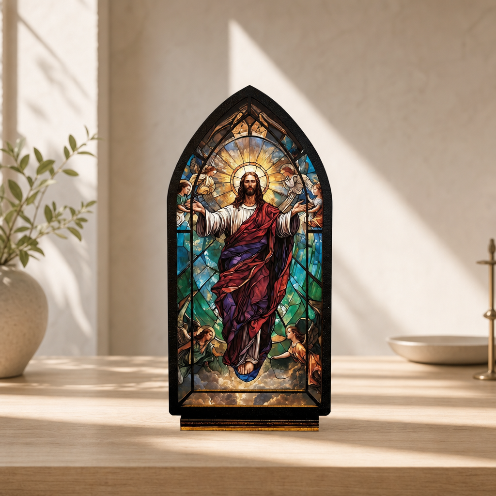 Risen Christ — Lumenvale daylight truth