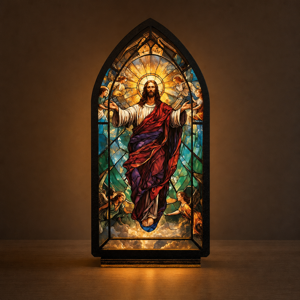 Risen Christ — Lumenvale close frontal artwork view