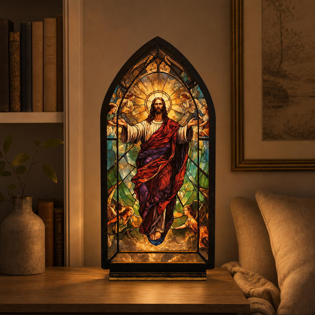 Risen Christ — Candlelight Window