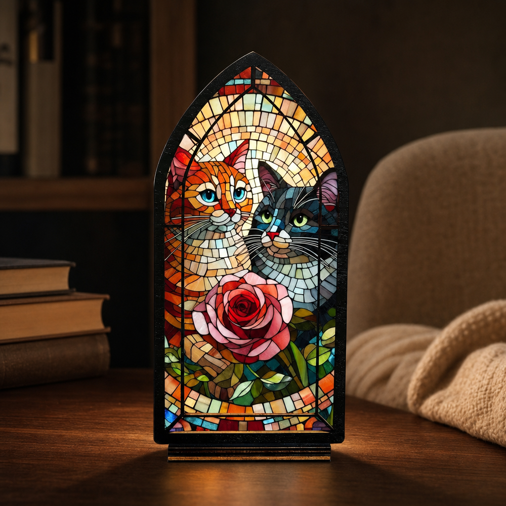 Rosebound Cats — Lumenvale hero lit