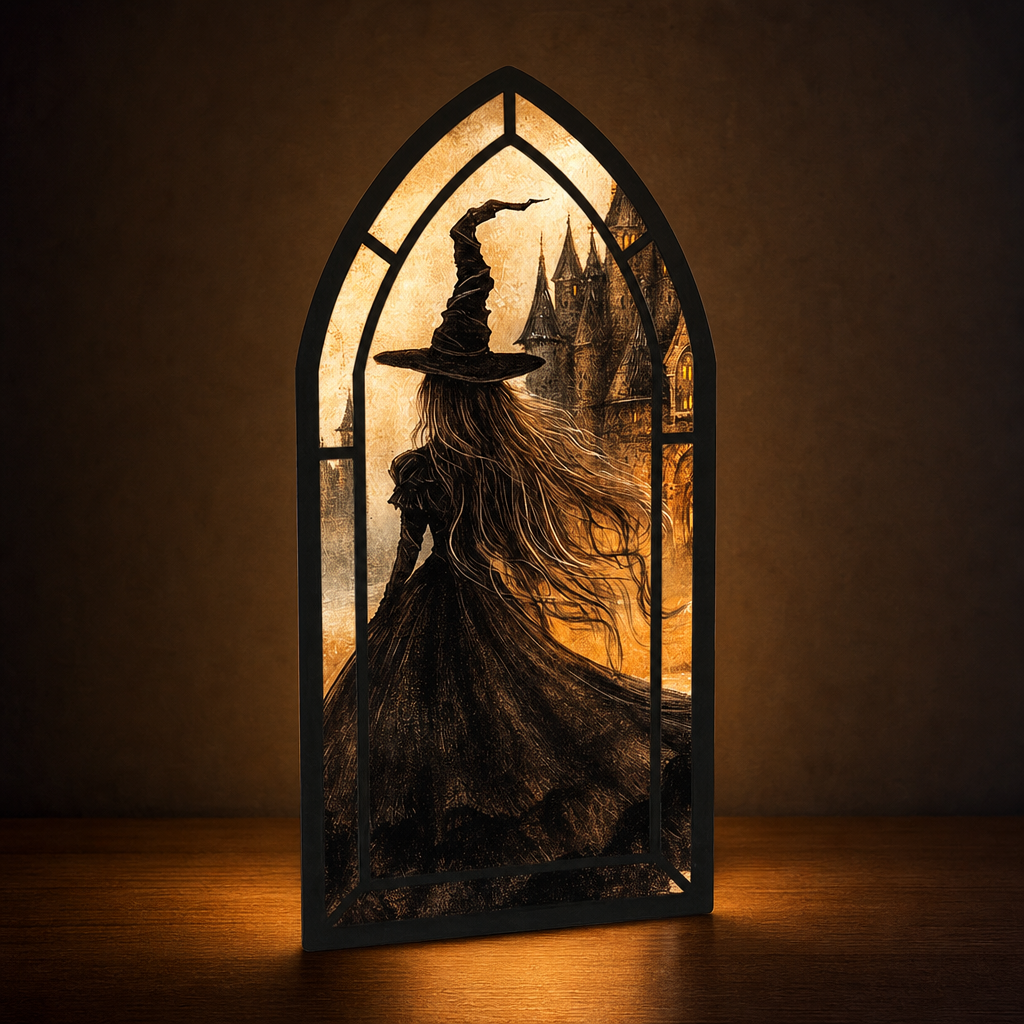 Shadow Witch — Lumenvale close frontal artwork view
