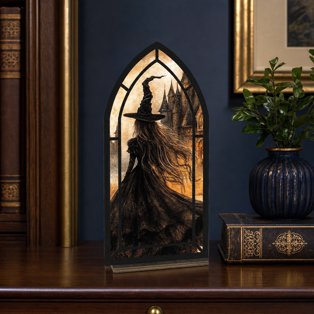 Shadow Witch — Candlelight Window dimensions and materials