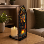 Sunkeeper Lion — Lumenvale material detail